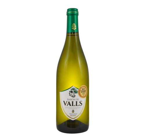 BARON DE VALLS BLANCO BIAŁE PÓŁWYTRAWNE WINO HISZPAŃSKIE 0,75L ESENCJA HISZAPNII W PRZYSTĘPNEJ CENIE