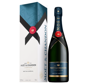SZAMPAN MOET & CHANDON NECTAR IMPERIAL 0,75L + KARTONIK