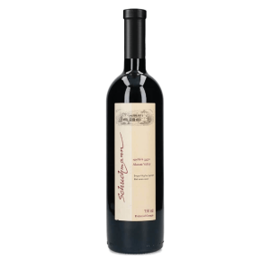 WINO GRUZIŃSKIE SCHUCHMANN ALAZANI VALLEY RED CZERWONE PÓŁSŁODKIE  0,75L DOLINA ALAZANI W KIELISZKU