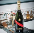 SZAMPAN MUMM GRAND CORDON BRUT 0,75L + 2 KIELISZKI