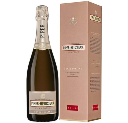 SZAMPAN PIPER-HEIDSIECK CUVÉE SUBLIME DEMI-SEC 0,75L