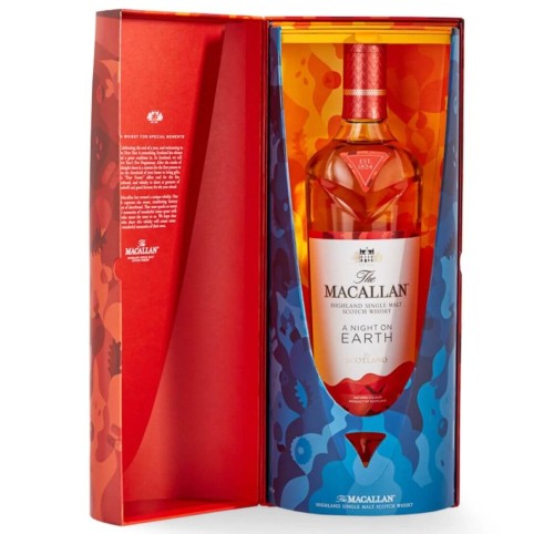 THE MACALLAN NIGHT ON EARTH SINGLE MALT WHISKY 0,7L + OPAKOWANIE