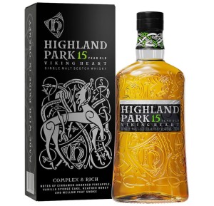 HIGHLAND PARK 15YO SINGLE MALT WHISKY 0,7L + OPAKOWANIE