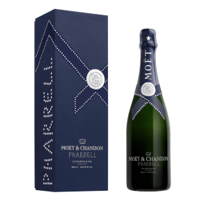 SZAMPAN MOET&CHANDON BRUT IMPERIAL PHARRELL WILLIAMS 12,5% 0,75L + KARTONIK