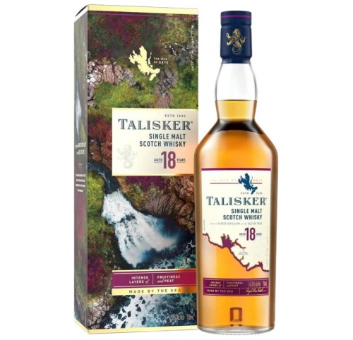 TALISKER 18YO 0,7l SINGLE MALT WHISKY + OPAKOWANIE