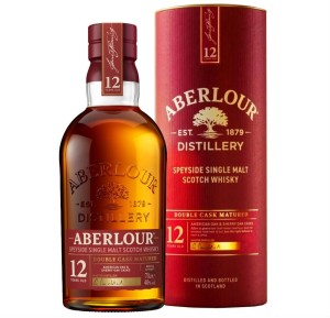 ABERLOUR 12YO DOUBLE CASK MATURED SINGLE MALT WHISKY 0,7L + TUBA
