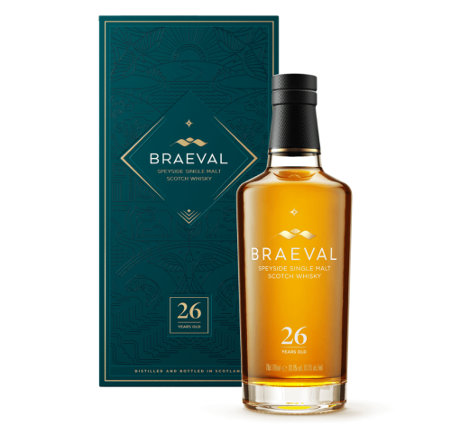 WHISKY SINGLE MALT SECRET SPEYSIDE II BRAEVAL 26YO 0,7L 52,1% + OPAKOWANIE MOC I FINEZJA