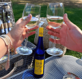 WINO NIEMIECKIE BLUE FISH SWEET RIELSLING PFALZ BIAŁE SŁODKIE 0,75L SŁODKI RIESLING NA LATO
