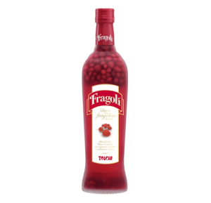 TOSCHI FRAGOLI POZIOMKA 0,5L UWIELBIANY WŁOSKI LIKIER W BARDZIEJ KOMPAKTOWEJ ODSŁONIE
