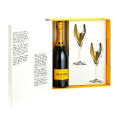 SZAMPAN DRAPPIER CARTE D'OR TETE A TETE BRUT 0,75L + KIELISZKI