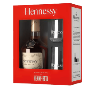 HENNESSY V.S. COGNAC 0,7L + 2 SZKLANKI EOY