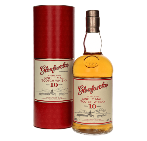 GLENFARCLAS 10YO WHISKY SINGLE MALT 0,7L + OPAKOWANIE WHISKY Z RODZINNEJ DESTYLARNI