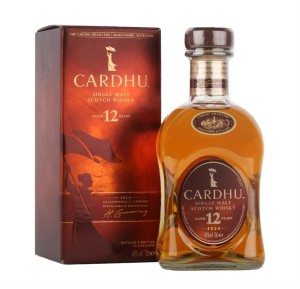 CARDHU 12YO SINGLE MALT WHISKY 0,7L + KARTONIK