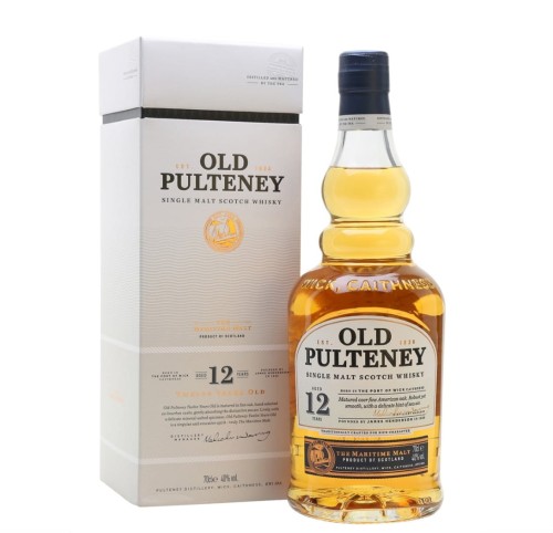 OLD PULTENEY 12YO WHISKY 0,7L + TUBA