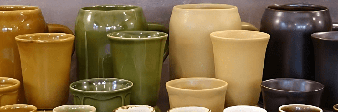 Czarki ceramiczne produkowane przez pasiekę Jaros