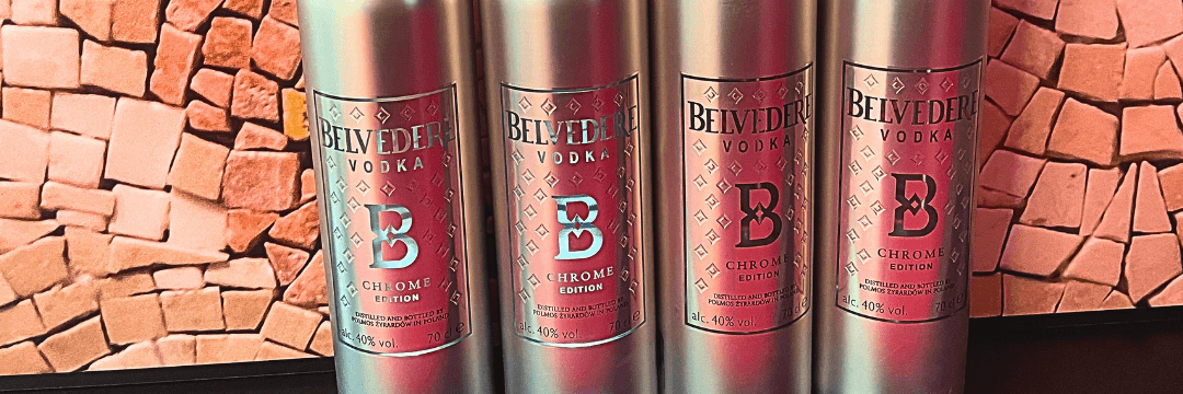 BELVEDERE VODKA CHROME EDITION 0,7L