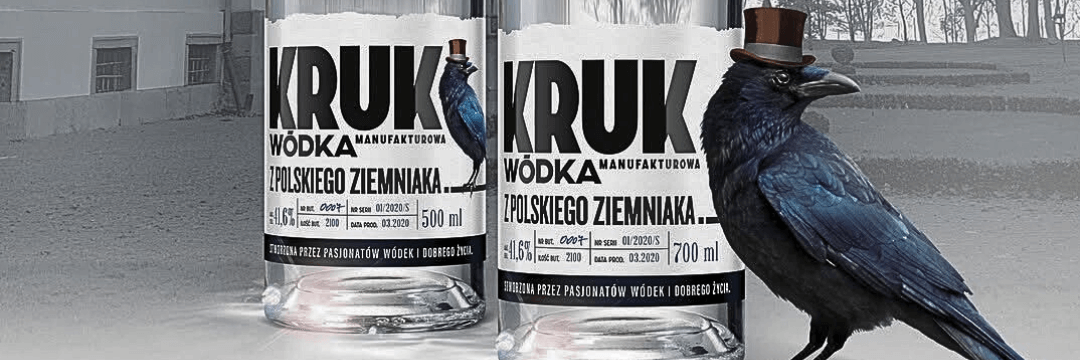 KRUK POLSKA WÓDKA Z ZIEMNIAKA MANUFAKTUROWA 0,7L + KARTONIK