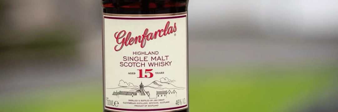 GLENFARCLAS 15YO SINGLE MALT SCOTCH WHISKY