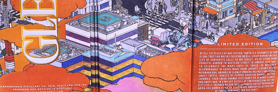 GLENMORANGIE A TAIL OF TOKYO SINGLE MALT WHISKY 0,7L + OPAKOWANIE