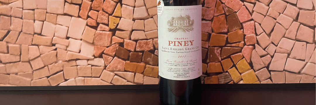 WINO CHATEAU PINEY SAINT-EMILION GRAND CRU 2014 0,75L