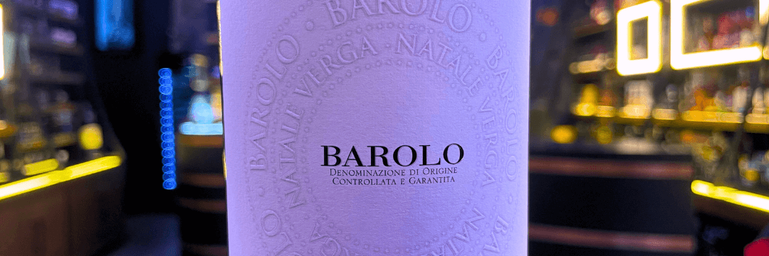 WINO WŁOSKIE BAROLO NATALE VERGA DOCG CZERWONE WYTRAWNE 0,75L WINO ZACHWYCAJĄCE ELEGANCJĄ